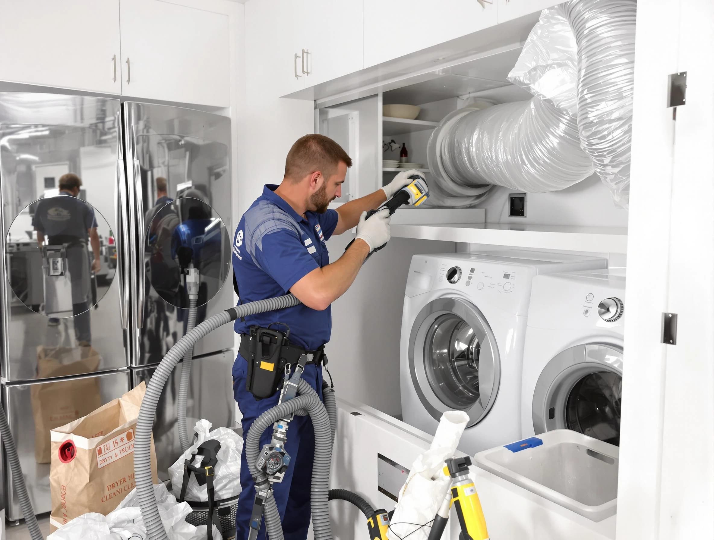 Professional duct cleaning by Midlothian Dryer Vent Cleaning in Midlothian