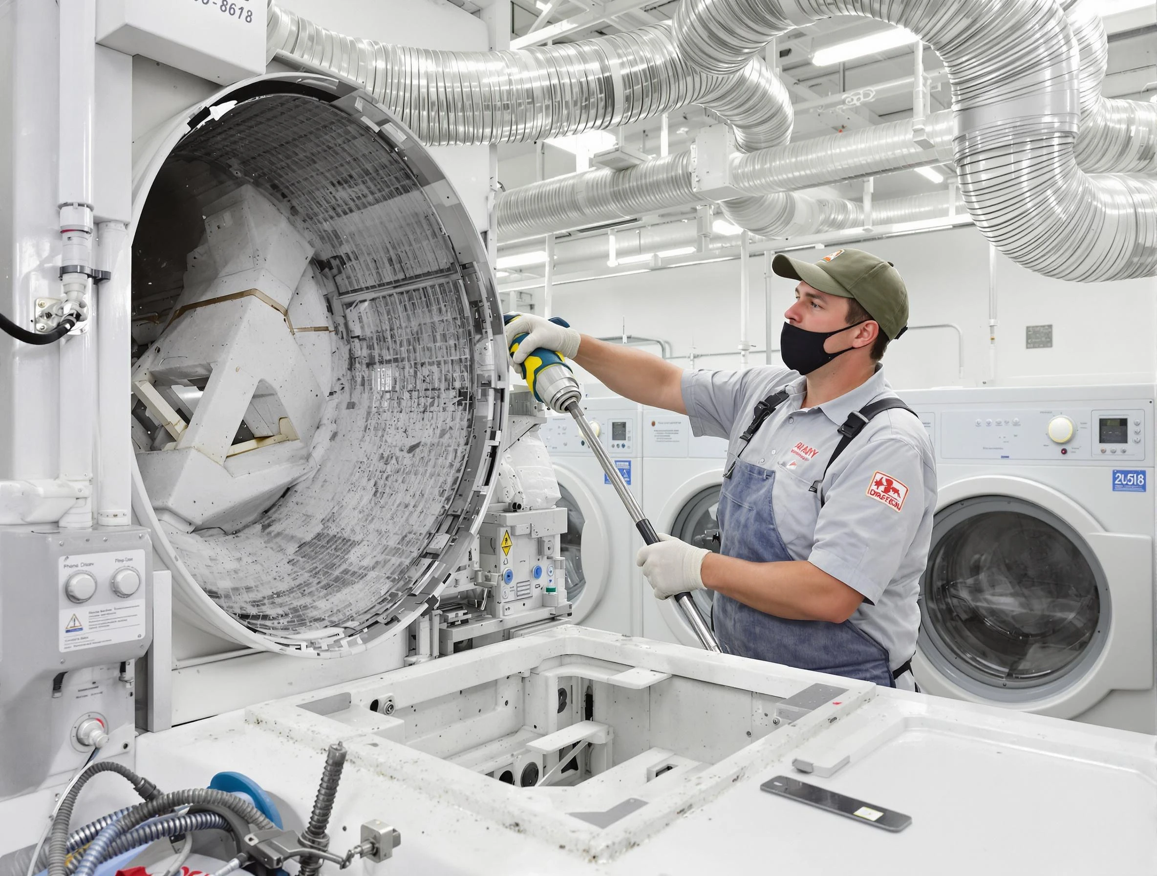 Commercial Dryer Vent Cleaning in Midlothian