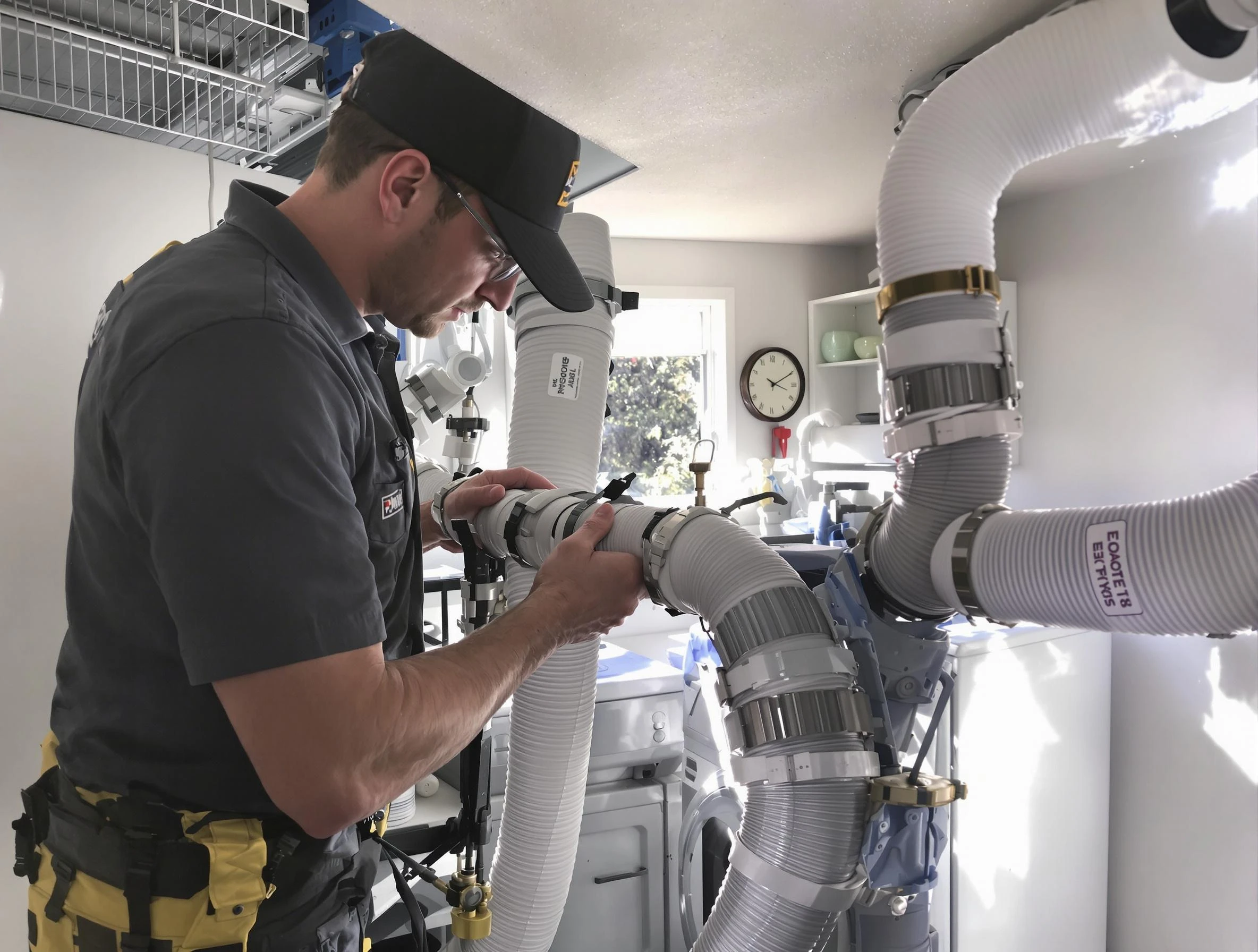 Dryer Vent Hose Installation in Midlothian