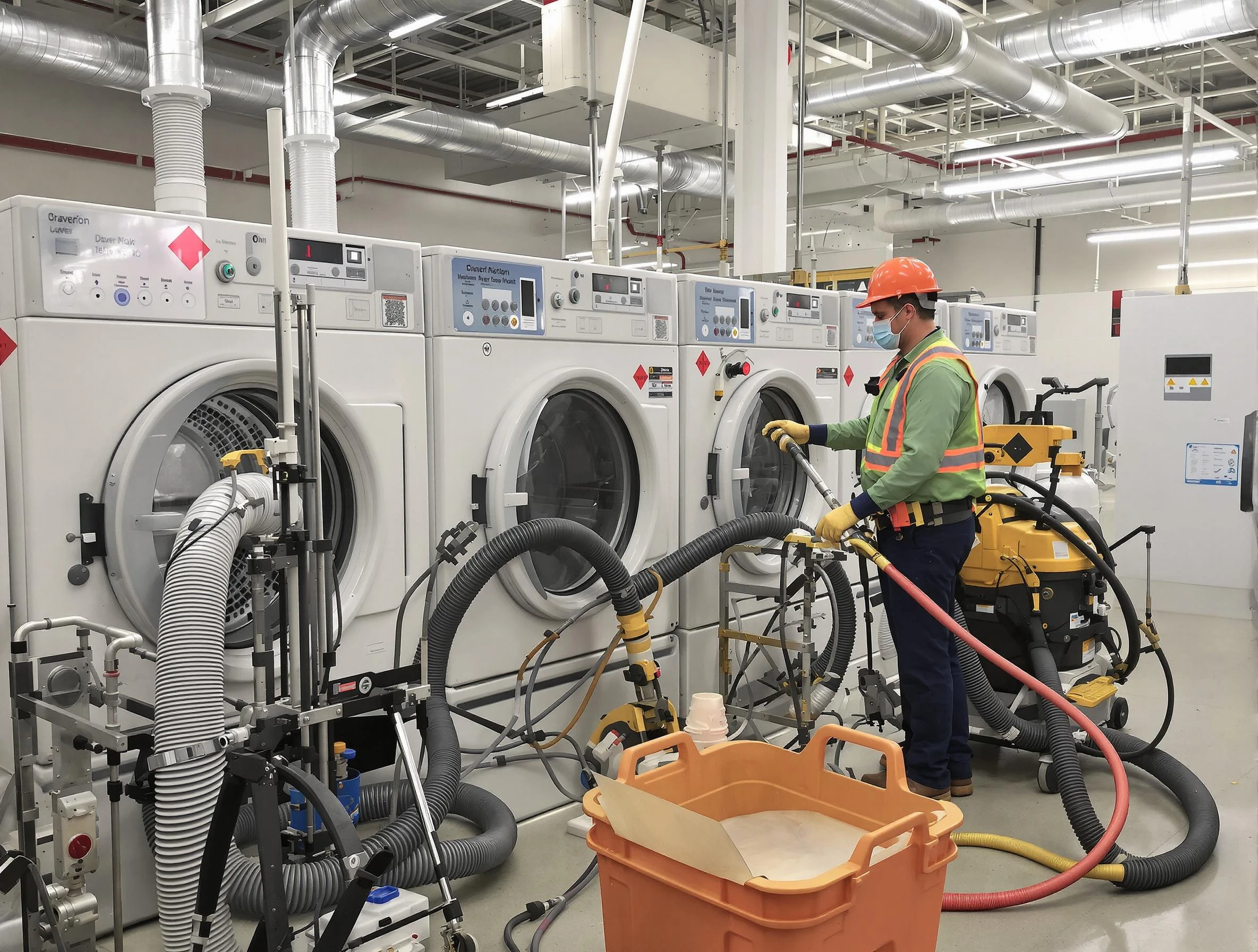 Commercial-grade dryer vent cleaning by Midlothian Dryer Vent Cleaning in Midlothian