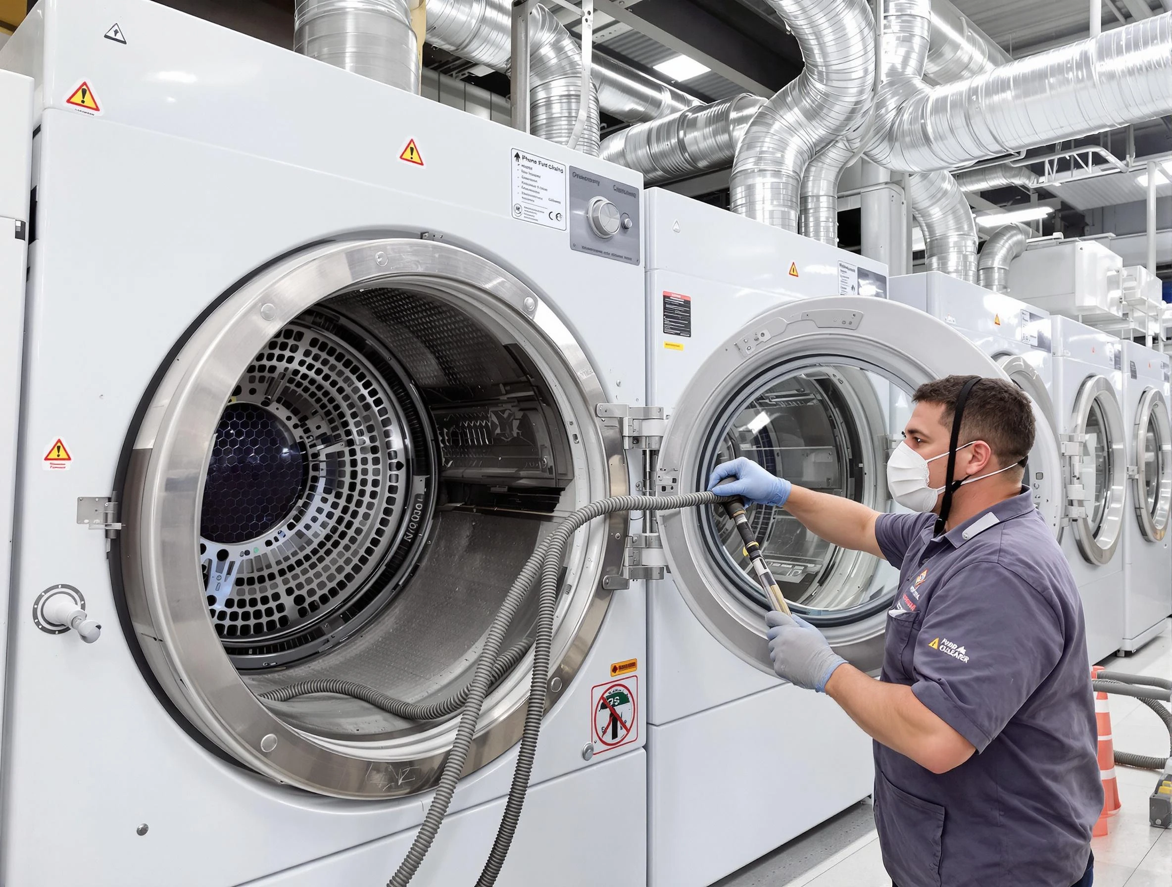 Industrial-grade dryer vent cleaning by Midlothian Dryer Vent Cleaning in Midlothian